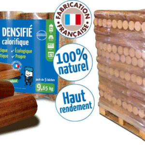 Leños térmicos WOODSTOCK 1 palet, 104 bolsas de 5 leños